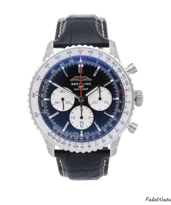 Breitling Navitimer 01 (46mm) AB0137211B1P1 Automatic 46mm Unisex Replica Watch - Black Dial, Steel Case