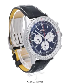 Alternative view of Breitling Navitimer 01 (46mm) AB0137211B1P1 Automatic 46mm Unisex Replica Watch - Black Dial, Steel Case