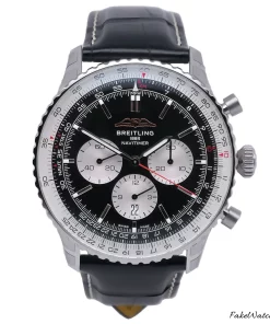 Breitling Navitimer 01 (46mm) AB0137211B1P1 Automatic 46mm Unisex Replica Watch - Black Dial, Steel Case