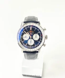 Breitling Navitimer 01 (46mm) AB0137211B1P1 Automatic 46mm Unisex Replica Watch - Black Dial, Steel Case