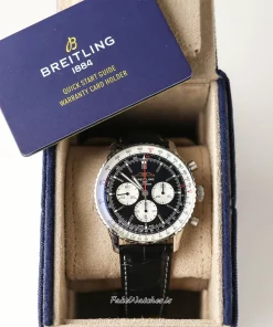 Alternative view of Breitling Navitimer 01 (46mm) AB0137211B1P1 Automatic 46mm Unisex Replica Watch - Black Dial, Steel Case