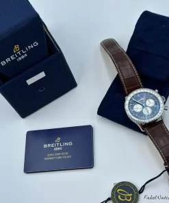 Alternative view of Breitling Navitimer 01 (46mm) AB0137211C1P1 Automatic 46mm Unisex Replica Watch - Blue Dial, Steel Case