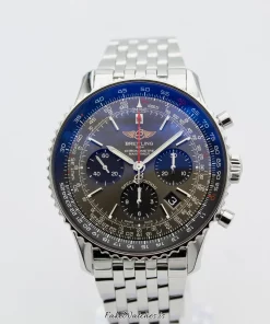 Breitling Navitimer 1 B01 Chronograph AB0121A21B1A1 Automatic 43mm Unisex Replica Watch - Black Dial, Steel Case