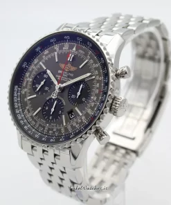 Alternative view of Breitling Navitimer 1 B01 Chronograph AB0121A21B1A1 Automatic 43mm Unisex Replica Watch - Black Dial, Steel Case