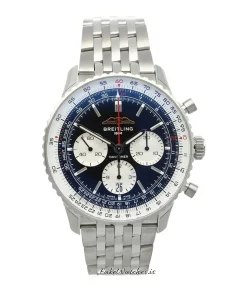 Breitling Navitimer 1 B01 Chronograph AB0138211B1A1 Automatic 43mm Unisex Replica Watch - Black Dial, Steel Case