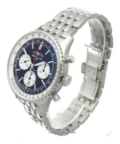 Alternative view of Breitling Navitimer 1 B01 Chronograph AB0138211B1A1 Automatic 43mm Unisex Replica Watch - Black Dial, Steel Case