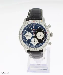 Breitling Navitimer 1 B01 Chronograph AB0138211B1P1 Automatic 43mm Unisex Replica Watch - Black Dial, Steel Case
