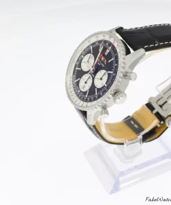 Alternative view of Breitling Navitimer 1 B01 Chronograph AB0138211B1P1 Automatic 43mm Unisex Replica Watch - Black Dial, Steel Case