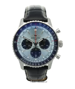 Breitling Navitimer 1 B01 Chronograph AB0138241C1P1 Automatic 43mm Unisex Replica Watch - Blue Dial, Steel Case