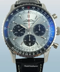 Breitling Navitimer 1 B01 Chronograph AB0138241C1P1 Automatic 43mm Unisex Replica Watch - Blue Dial, Steel Case