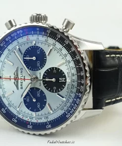 Alternative view of Breitling Navitimer 1 B01 Chronograph AB0138241C1P1 Automatic 43mm Unisex Replica Watch - Blue Dial, Steel Case