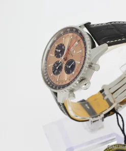 Alternative view of Breitling Navitimer 1 B01 Chronograph AB0138241K1P1 Automatic 43mm Unisex Replica Watch - Red Dial, Steel Case