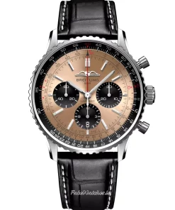 Breitling Navitimer 1 B01 Chronograph AB0138241K1P1 Automatic 43mm Unisex Replica Watch - Champagne Dial, Steel Case