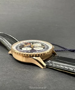 Alternative view of Breitling Navitimer 1 B01 Chronograph RB0138211B1P1 Automatic 43mm Unisex Replica Watch - Black Dial, Red Gold Case