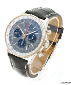 Alternative view of Breitling Navitimer 1 B01 Chronograph UB0121211F1P1 Automatic 43mm Unisex Replica Watch - Grey Dial, Steel Case