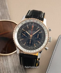 Breitling Navitimer 1 B01 Chronograph UB0121211F1P2 Automatic 43mm Unisex Replica Watch - Grey Dial, Steel Case