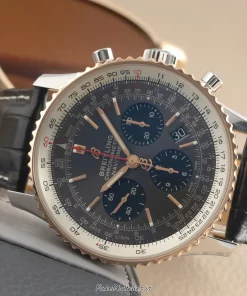 Alternative view of Breitling Navitimer 1 B01 Chronograph UB0121211F1P2 Automatic 43mm Unisex Replica Watch - Grey Dial, Steel Case