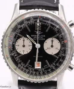 Alternative view of Breitling Navitimer 7808 Manual winding 41mm Unisex Replica Watch - Black Dial, Yellow Gold Case