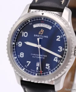 Breitling Navitimer 8 A45330101B1X1 Automatic 41mm Unisex Replica Watch - Black Dial, Steel Case