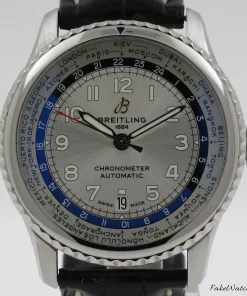 Breitling Navitimer 8 AB3521U01G1P2 Automatic 43mm Unisex Replica Watch - Silver Dial, Steel Case