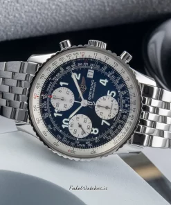 Alternative view of Breitling Navitimer A1332212/B503 Automatic 41mm Unisex Replica Watch - Black Dial, Steel Case