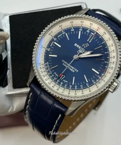 Breitling Navitimer A17325211C1P1 Automatic 38mm Unisex Replica Watch - Blue Dial, Steel Case
