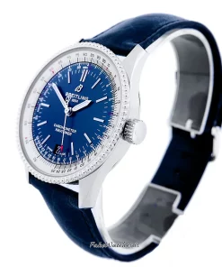 Alternative view of Breitling Navitimer A17325211C1P2 Automatic 38mm Unisex Replica Watch - Blue Dial, Steel Case