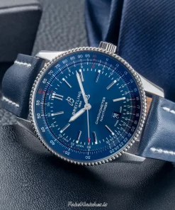 Alternative view of Breitling Navitimer A17326161C1P3 Automatic 41mm Unisex Replica Watch - Blue Dial, Steel Case