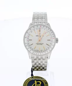 Breitling Navitimer A17327211G1A1 Automatic 36mm Female Replica Watch - White Dial, Steel Case