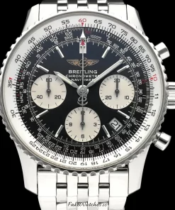 Breitling Navitimer A23322 Automatic 42mm Unisex Replica Watch - Black Dial, Steel Case