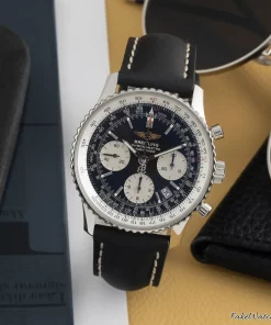 Breitling Navitimer A23322 Automatic 42mm Unisex Replica Watch - Black Dial, Steel Case