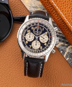 Breitling Navitimer A33030 Automatic 38mm Unisex Replica Watch - Black Dial, Steel Case