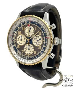 Alternative view of Breitling Navitimer A33030 Automatic 38mm Unisex Replica Watch - Black Dial, Steel Case