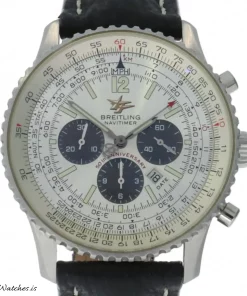 Breitling Navitimer A41322 Automatic 42mm Unisex Replica Watch - Silver Dial, Steel Case