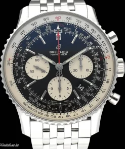 Breitling Navitimer AB0121 Automatic 43mm Unisex Replica Watch - Black Dial, Steel Case