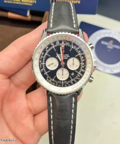 Breitling Navitimer AB0127211B1X1 Automatic 46mm Unisex Replica Watch - Black Dial, Steel Case