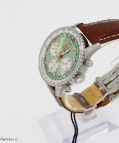 Alternative view of Breitling Navitimer AB0139211L1P1 Automatic 41mm Unisex Replica Watch - Green Dial, Steel Case
