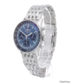 Alternative view of Breitling Navitimer AB0139241C1A1 Automatic 41mm Unisex Replica Watch - Blue Dial, Steel Case