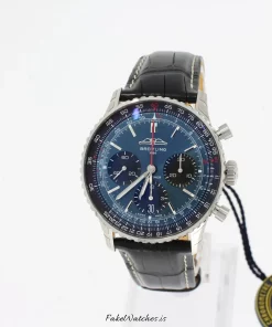 Breitling Navitimer AB0139241C1P1 Automatic 41mm Unisex Replica Watch - Blue Dial, Steel Case