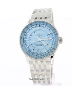 Breitling Navitimer GMT A32310171C1A1 Automatic 41mm Unisex Replica Watch - Blue Dial, Steel CaseMM