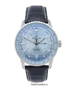 Breitling Navitimer GMT A32310171C1P1 Automatic 41mm Unisex Replica Watch - Blue Dial, Steel Case