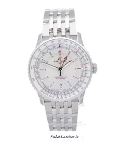 Alternative view of Breitling Navitimer GMT A32310211G1A1 Automatic 41mm Unisex Replica Watch - Silver Dial, Steel CaseMM