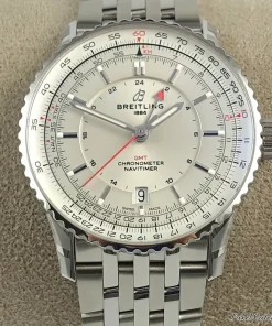 Alternative view of Breitling Navitimer GMT A32310211G1A1 Automatic 41mm Unisex Replica Watch - Silver Dial, Steel Case