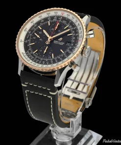 Alternative view of Breitling Navitimer U13324 Automatic 41mm Unisex Replica Watch - Black Dial, Gold/Steel Case