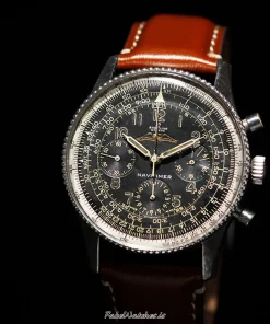 Breitling Navitimer Unknown Manual winding 42mm Unisex Replica Watch - Black Dial, Steel Case