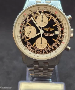 Breitling Old Navitimer A13019 Automatic 41mm Unisex Replica Watch - Black Dial, Steel Case
