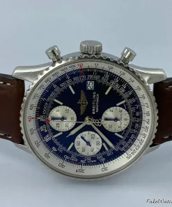 Alternative view of Breitling Old Navitimer A13020 Automatic 41mm Unisex Replica Watch - Black Dial, Steel Case