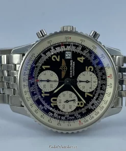 Breitling Old Navitimer A13022 Automatic 41mm Unisex Replica Watch - Black Dial, Steel Case