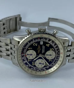 Alternative view of Breitling Old Navitimer A13022 Automatic 41mm Unisex Replica Watch - Black Dial, Steel Case