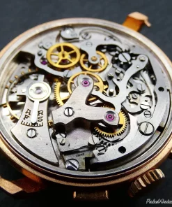 Alternative view of Breitling Premier 780 Manual winding Unisex Replica Watch - White Dial, Rose Gold Case